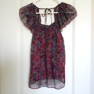 Juice Couture - 100% Silk Printed Top